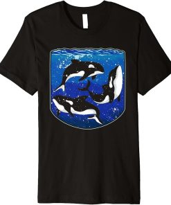 Killer Whale Lover Animal Lover Ocean Animal Orca Premium T-Shirt